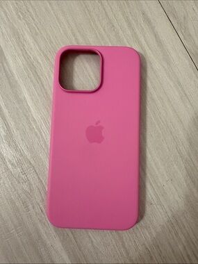 Apple Hot Pink Silicone iPhone Case